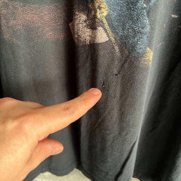 Vintage Randy Travis Fader Tour Single Stitch Shirt Size Large 21x29 - Picture 6 of 12